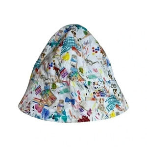 Fleurisse Lilia Adjustable Bow Sun Hat Liberty of London Studio C Artist Print